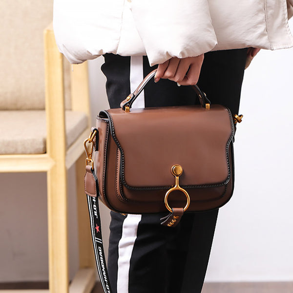Genuine Leather Womens Crossbody Bags Shoulder Bag Purses for Women Genuine Leather