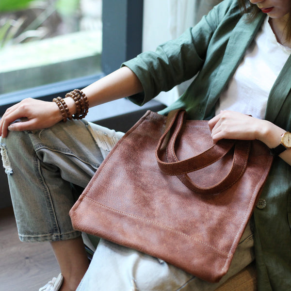 Genuine Soft Leather Tote Shoulder Bags Handbags Purses Women wear