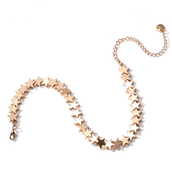 Gold Cute Choker Necklace Fashion Jewelry Accessories Gift Women unique