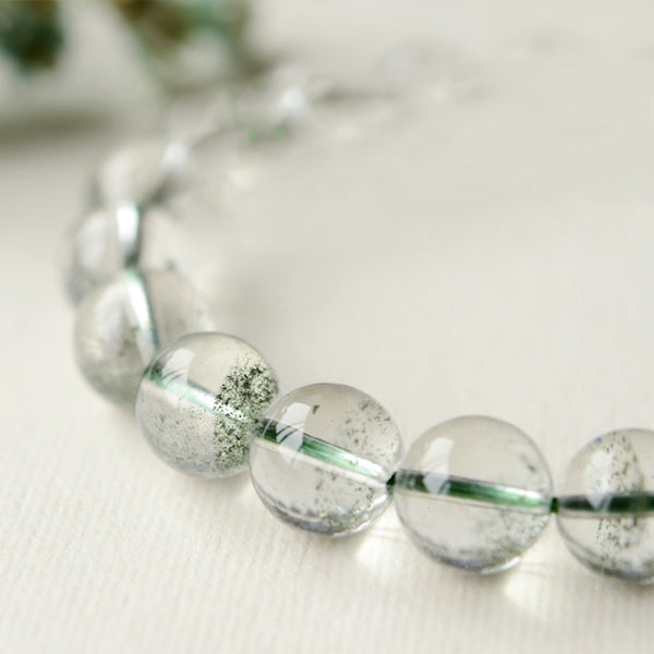 Green Garden Crystal Bead Bracelet Handmade Jewelry Accessories Women adorable