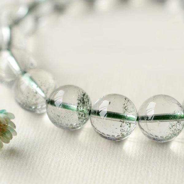 Green Garden Crystal Bead Bracelet Handmade Jewelry Accessories Women beautiful