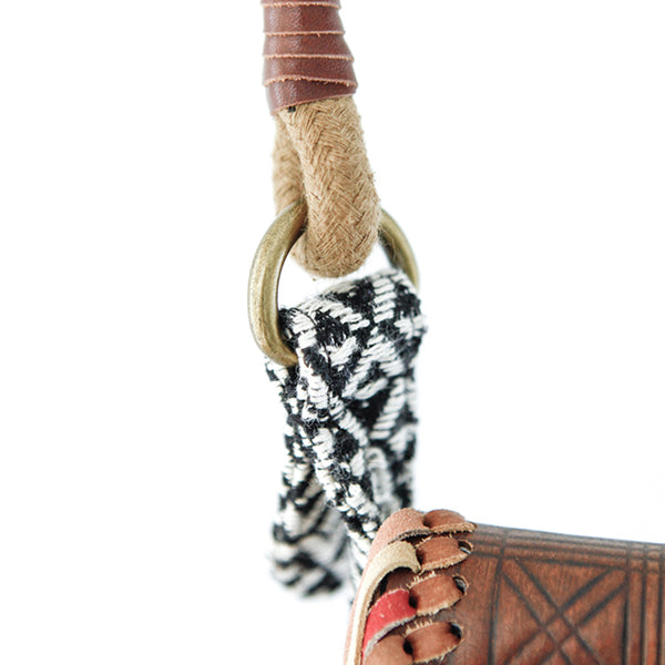 Handmade Boho Leather Fringe Crossbody Purse Western Purses With Fringe For Women Original