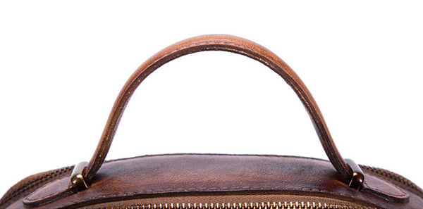 Handmade Embossed Leather Handbags Cross Shoulder Bag For Women Stylish