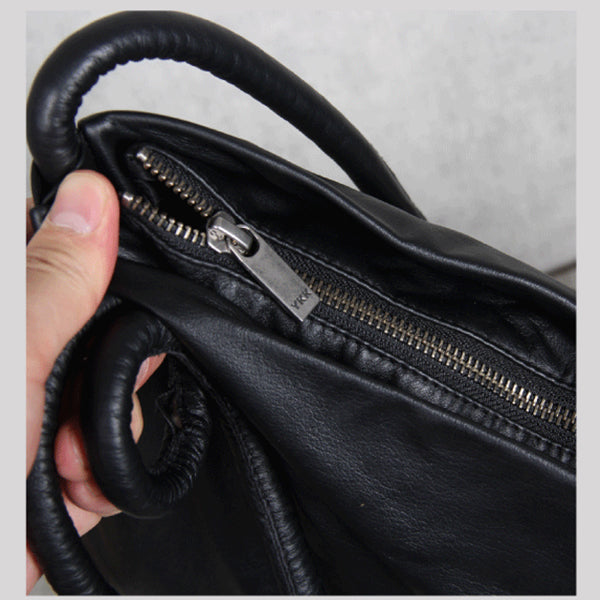 Handmade Genuine Leather Satchel Shoulder Bag Crossbody Bags Accessories Women Men fashionable