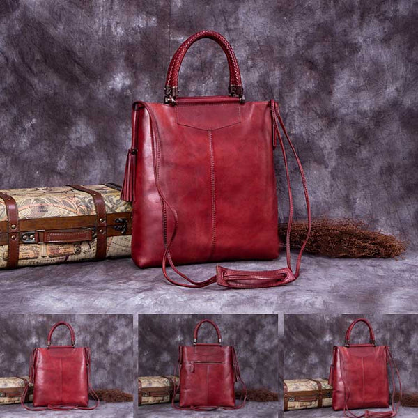 Handmade Genuine Leather Totes Handbags Crossbody Shoulder Bags Purses Accessories Gift Women handmade