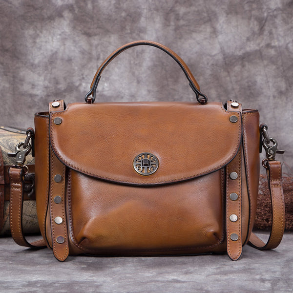 Women Leather Satchel Bag Designer Handbags Crossbody Bags Purse for Women