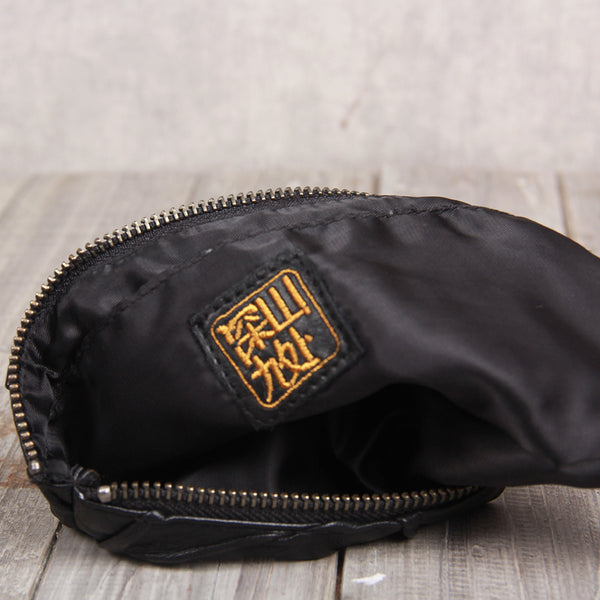 Handmade Genuine Leather Wallet Clutches Handbags Phone Case Women Men fashionable