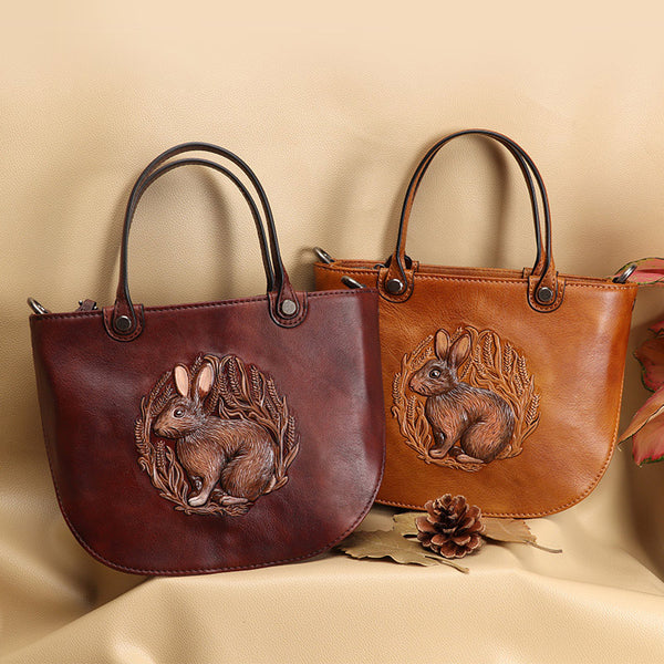 Handmade Ladies Embossed Leather Crossbody Purse Handbags For Women Beautiful