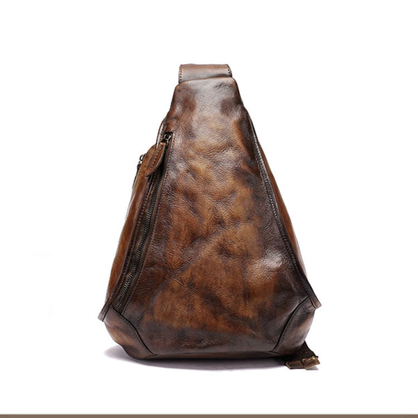 Handmade Ladies Genuine Leather Backpack Purse Small Rucksack Bag For Women Cowhide
