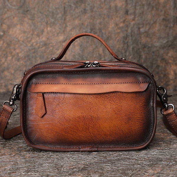 Handmade Leather Crossbody Bags Shoulder Bag