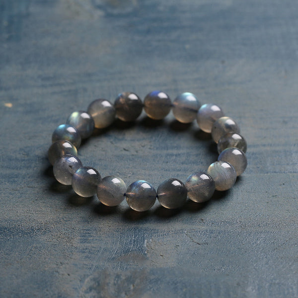 Handmade Moonstone Beaded Bracelets Gemstone Jewelry Accessories Gift Women Men