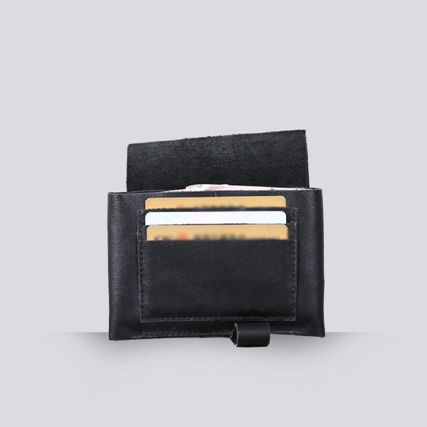 Handmade Soft Genuine Leather Wallet Clutches Card Wallets Purses Women Men fine