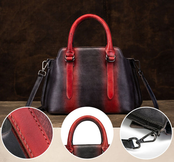 Handmade Women's Genuine Leather Handbags Designer Cross Shoulder Bag Sale For Women Genuine Leather
