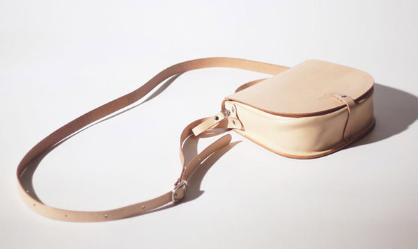 Handmade Women's Leather Crossbody Saddle Bag Small Purse for Women Designer