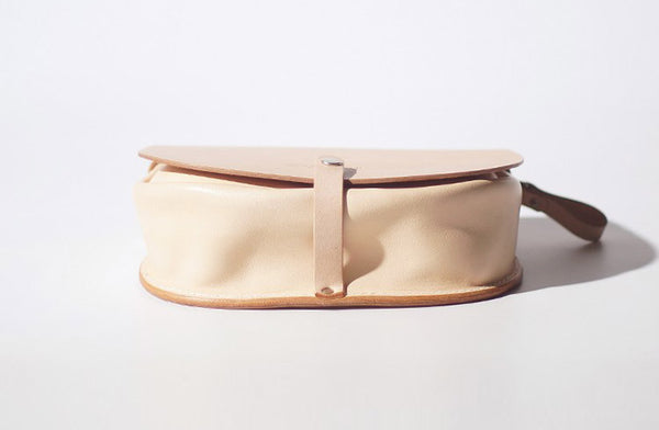 Handmade Women's Leather Crossbody Saddle Bag Small Purse for Women fashion