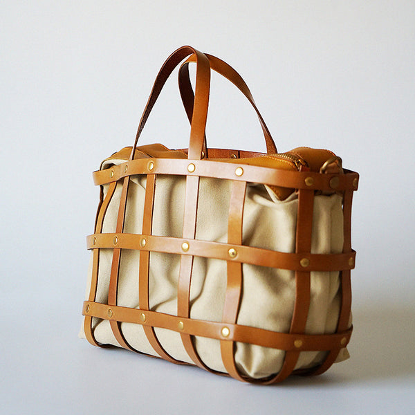 Handmade Womens Genuine Leather Tote Handbags Purse Cross Shoulder Bag for Women