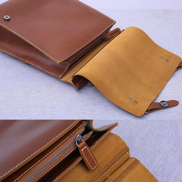 Handmade Womens Leather Backpack Bag Laptop Backpacks Book Bag Purse for Women Details
