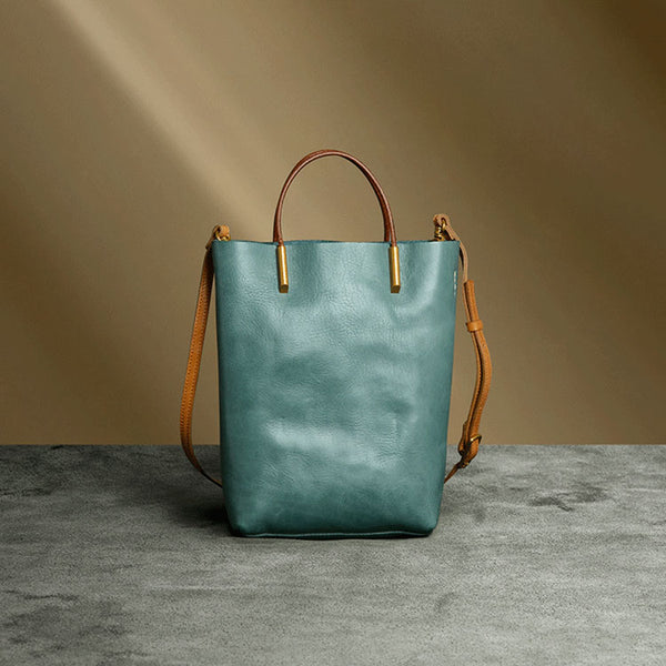Handmade Womens Leather Work Tote Bag Handbags For Women Cool