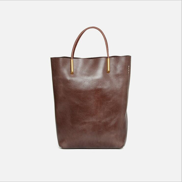 Handmade Womens Leather Work Tote Bag Handbags For Women Details