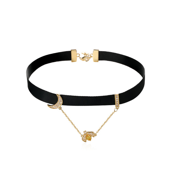 Honey Bee Choker Necklace Fashion Jewelry Accessories Gift Women beautiful