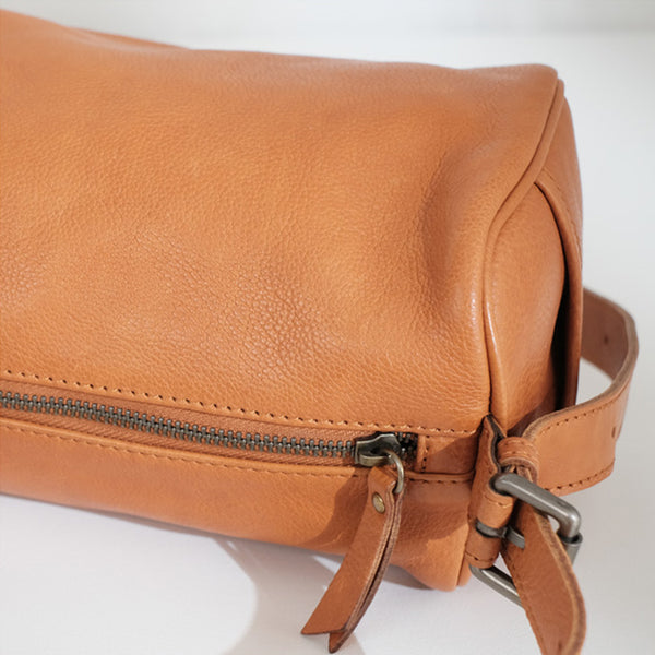 Ladies Brown Leather Crossbody Purse Shoulder Bag For Women