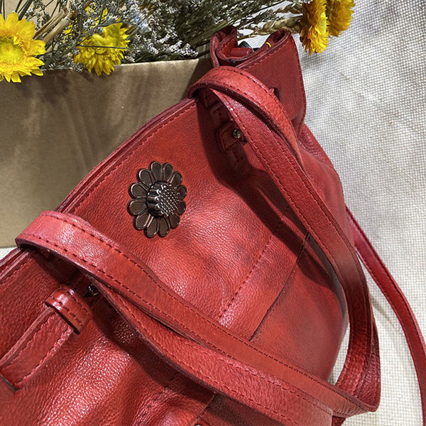 Ladies Leather Over The Shoulder Tote Bag Purse Handbags For Women Designer