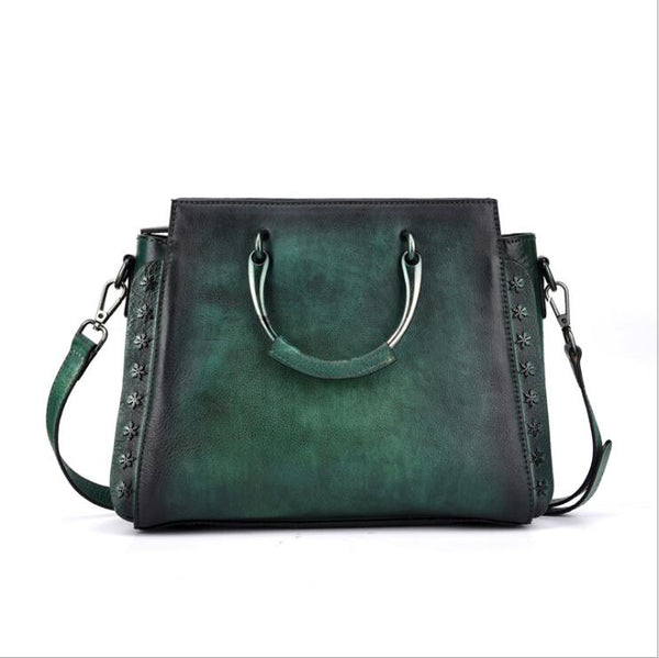 Ladies Small Leather Crossbody Bag Purse Genuine Leather Handbags For Women Badass