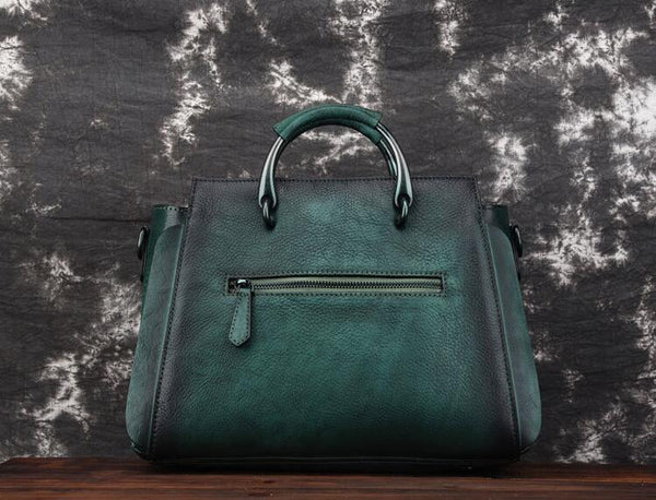 Ladies Small Leather Crossbody Bag Purse Genuine Leather Handbags For Women Vintage