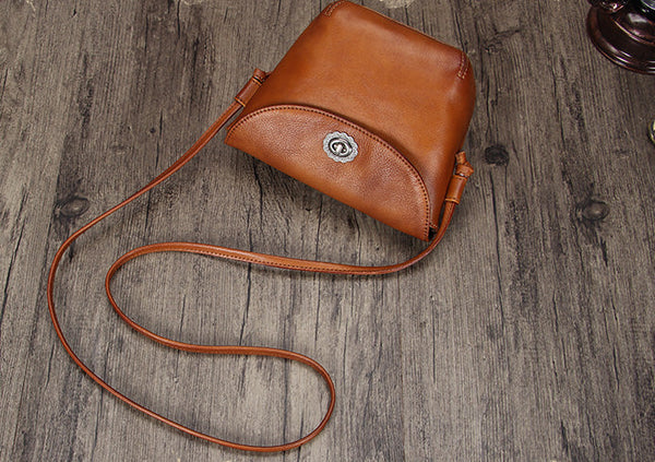 Ladies Small Over The Shoulder Purse Leather Crossbody Bags Classic