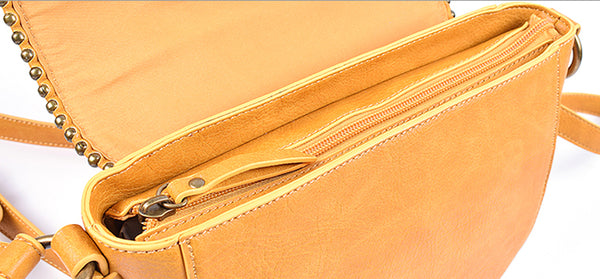 Ladies Small PU Leather Shoulder Bag Leather Satchel Bag For Women Details