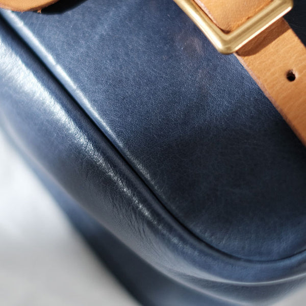 Ladies Vintage Leather Crossbody Satchel Purse Messenger Bag For Women Unique