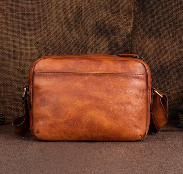 Ladies Vintage Leather Satchel Bag Shoulder Strap Bag For Women Affordable