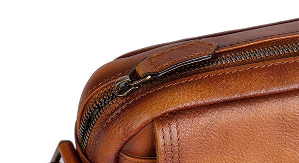 Ladies Vintage Leather Satchel Bag Shoulder Strap Bag For Women Nice