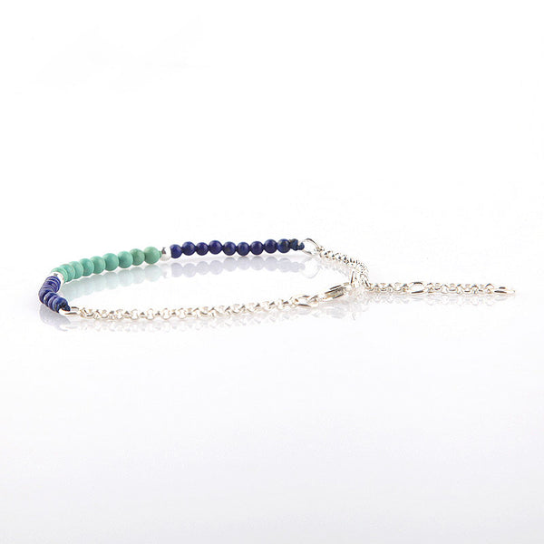Lapis Lazuli Turquoise Beads Bracelets December Birthstone Womens Gemstone Jewelry Accessories for Women beautiful