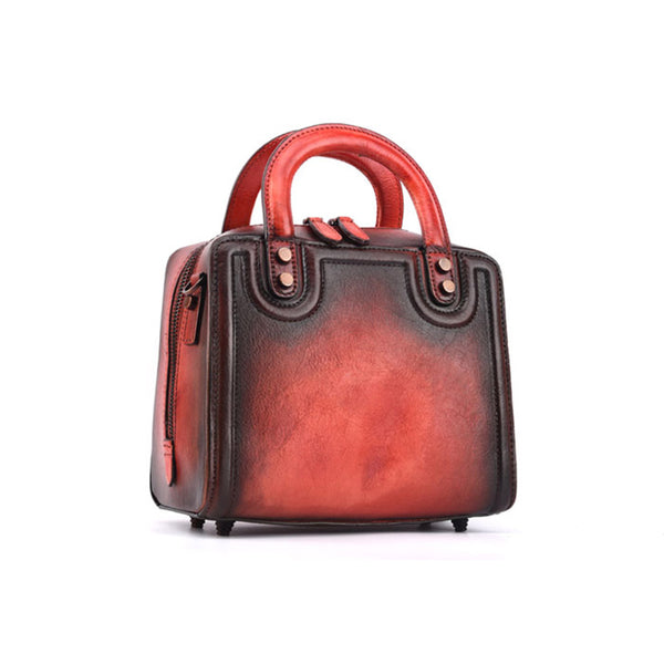 Leather Women Cube Bag Leather Handbags Crossbody Bags for Women best