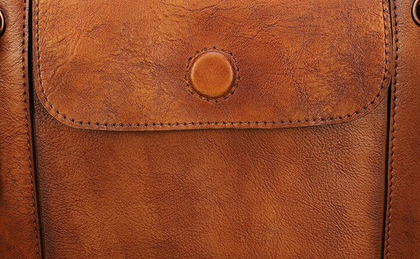 Medium Women's Western Cowhide Leather Crossbody Purse Satchel Bag For Ladies Details
