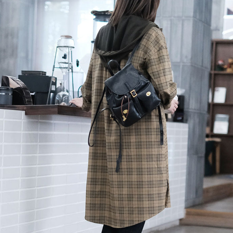 cute black leather backpacks Mini Black Leather Backpack Bags Cute Backpacks For Women
