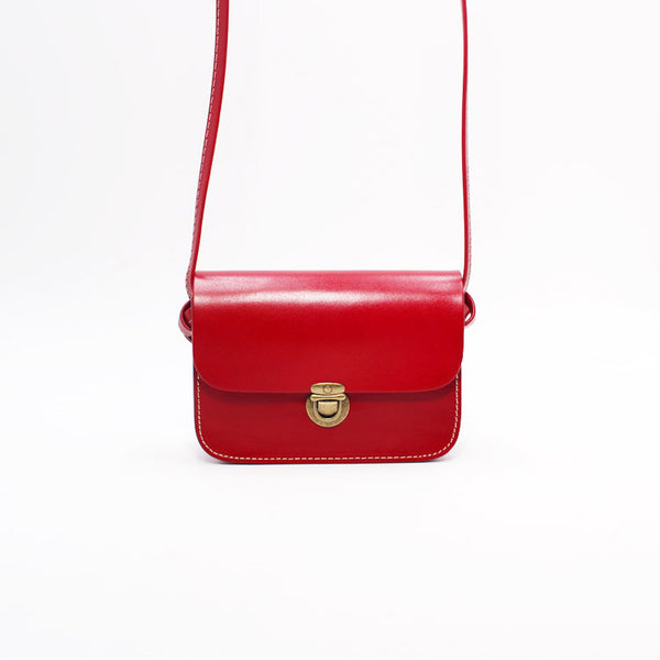 Mini Vintage Handmade Leather Crossbody Shoulder Bags Purses Women gift Accessories