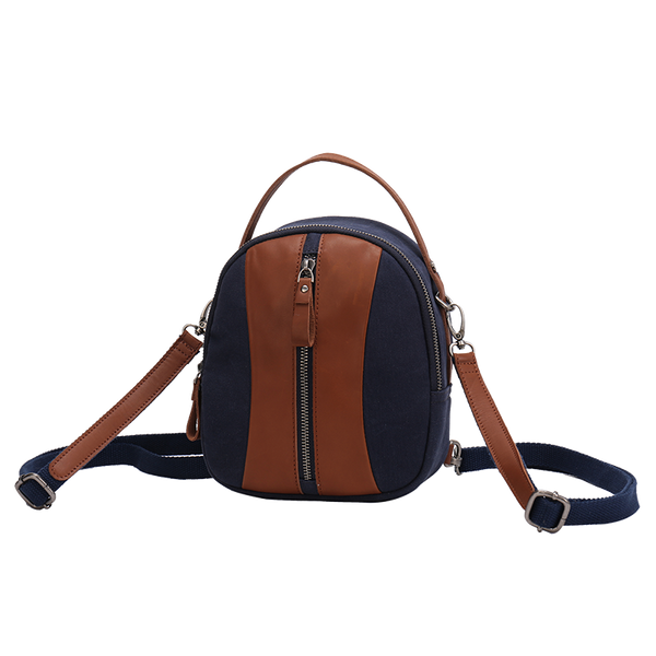 Medium Canvas Rucksack Trendy Zip Backpack Purse Laptop Backpacks for Women Accessories