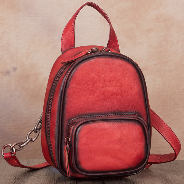 Mini Womens Cute Leather Crossbody Handbag Purse Side Bag for Women Beautiful