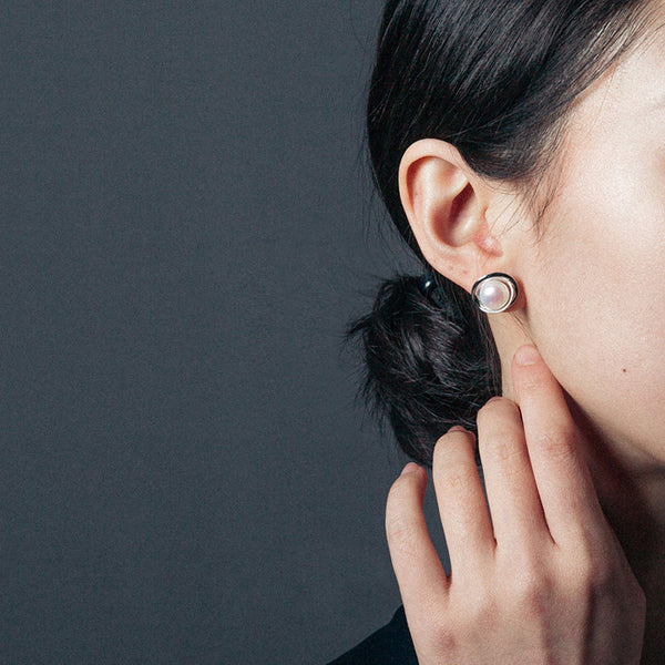 Minimalism Freshwater Pearl Stud Earrings in Sterling Silver Jewelry Accessories Gifts Women