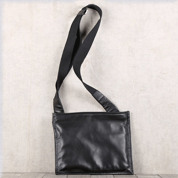 Minimalist Genuine Leather Satchel Shoulder Crossbody Bags Accessories Women Handmade