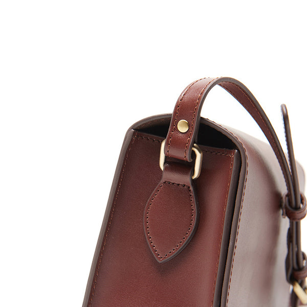 Minimalist Leather Women Satchel Bag Leather Crossbody Bags for Women work bag