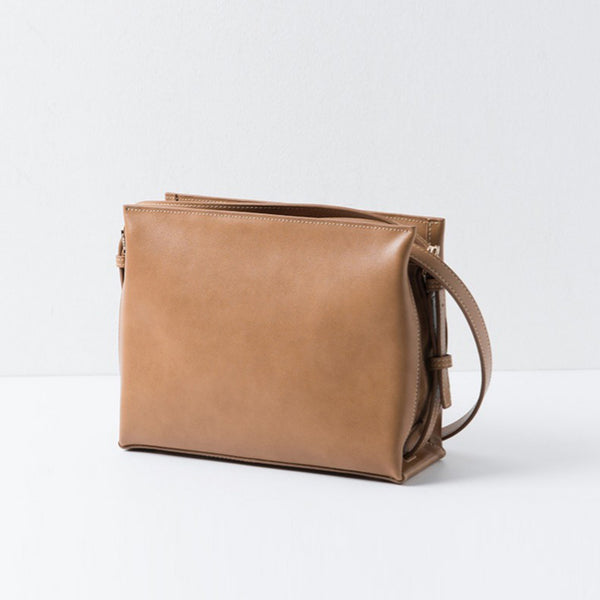 Minimalist Women's Work Bag Leather Crossbody Bags Purse for Women Minimalist