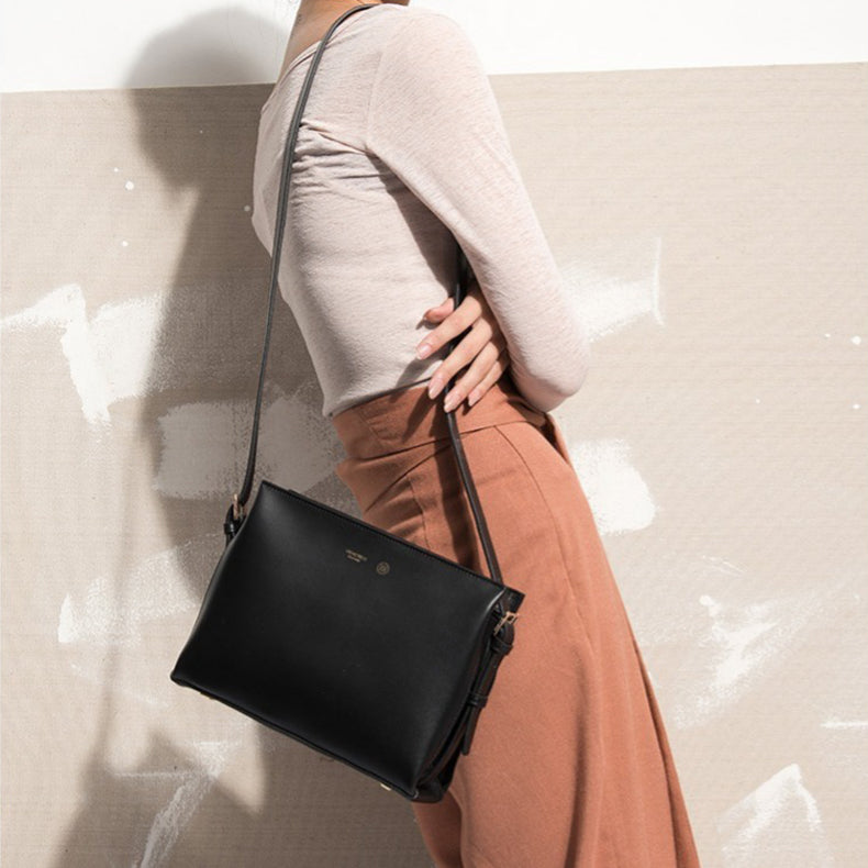 Minimalist Women's Work Bag Leather Crossbody Bags Purse for Women ...