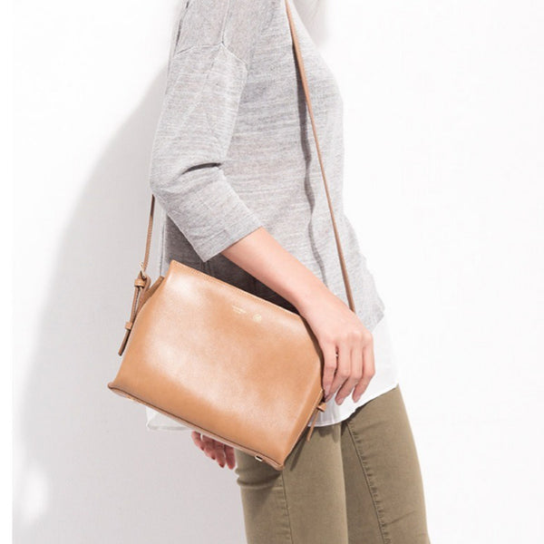 Minimalist Women's Work Bag Leather Crossbody Bags Purse for Women designer