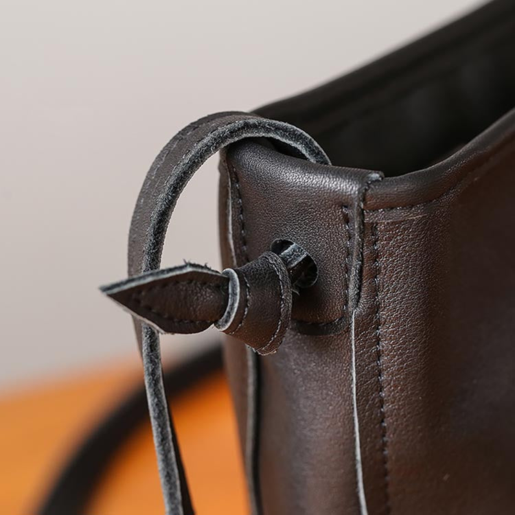 Small Leather Crossbody Bag Shoulder Purse NEW STRAPS Minimalist