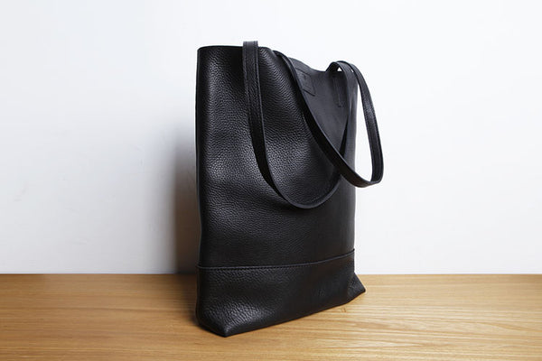 Minimalist Womens Leather Tote Bag Handbags Shoulder Bag for Women Unique