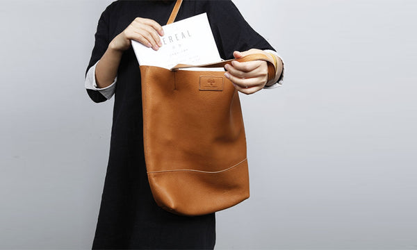 Minimalist Womens Leather Tote Bag Handbags Shoulder Bag for Women gift