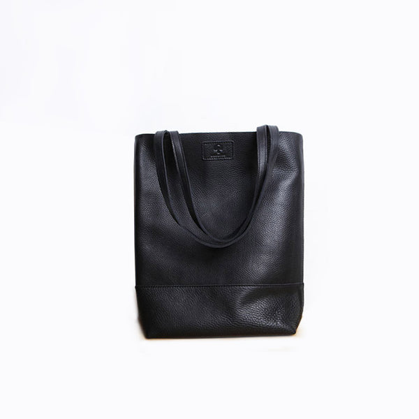 Minimalist Womens Leather Tote Bag Handbags Shoulder Bag for Women